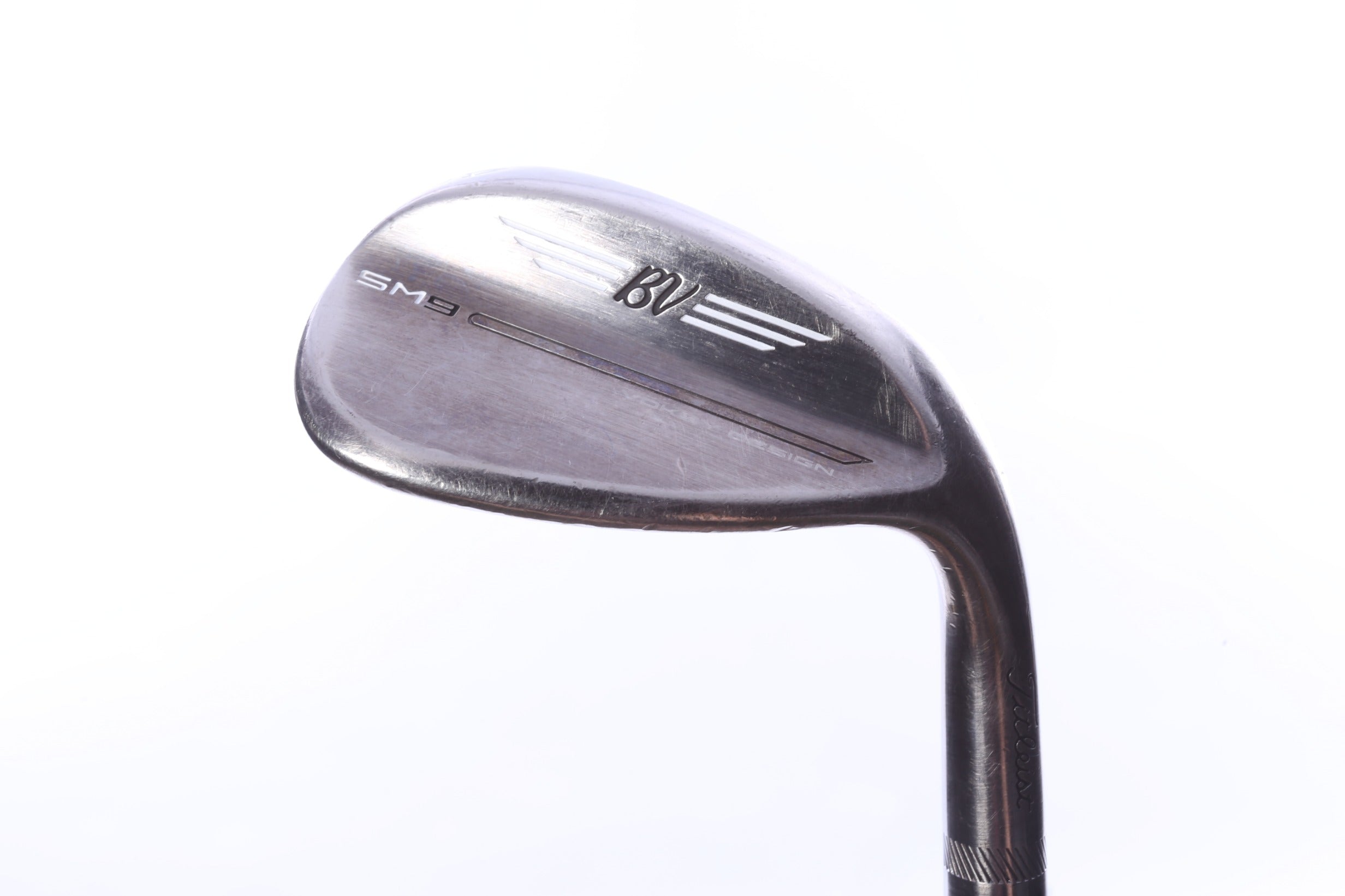 Used Titleist Vokey SM9 Brushed Steel Sand Wedge - Right-Handed - 54 Degrees - Wedge Flex-Next Round