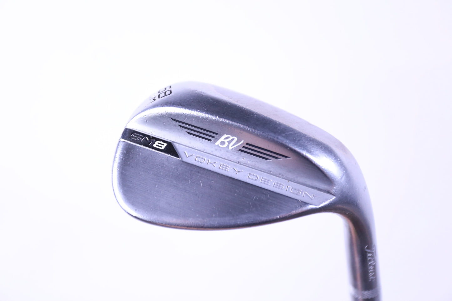 Used Titleist Vokey SM8 Tour Chrome Lob Wedge - Right-Handed - 58 Degrees - Wedge Flex-Next Round
