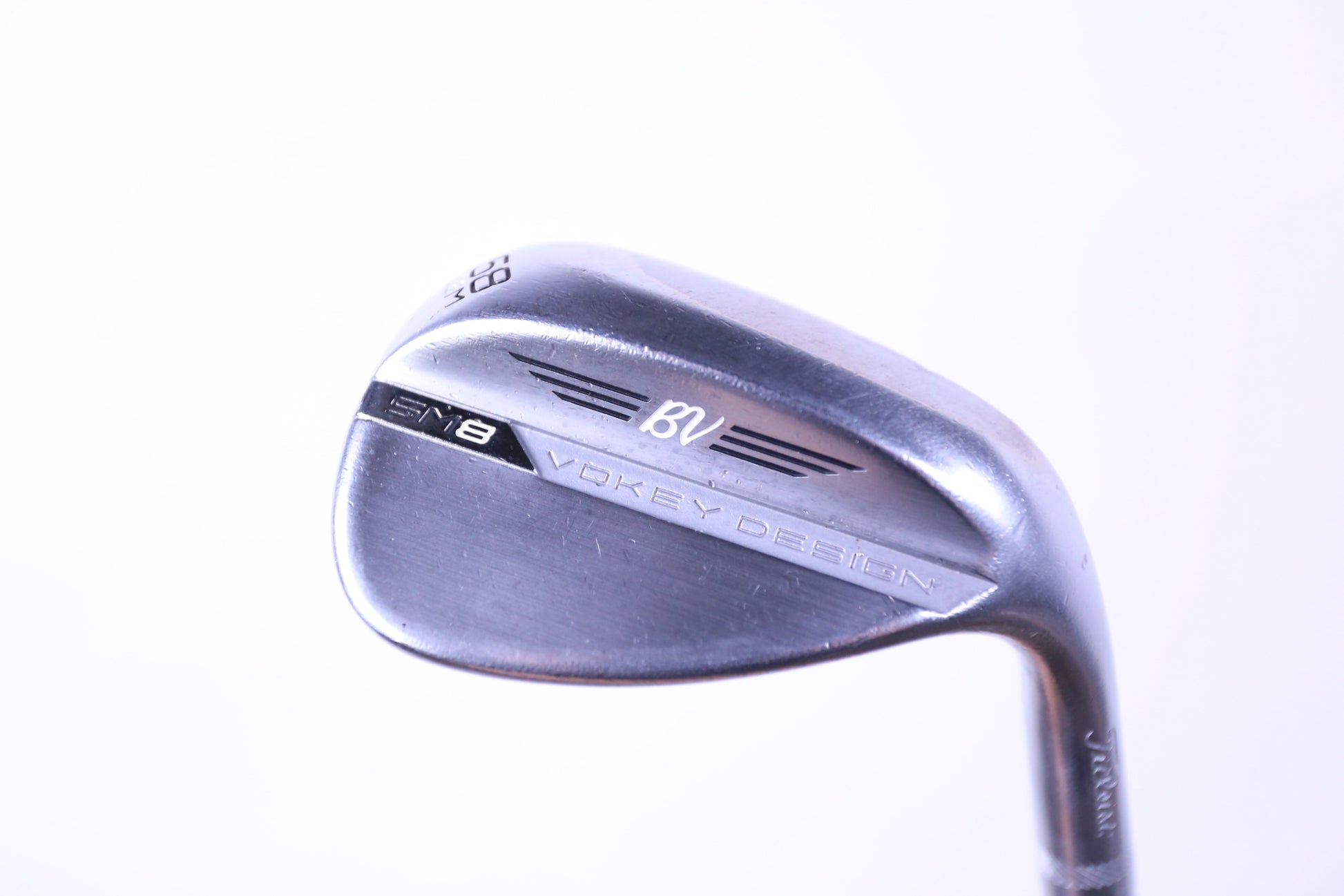 Used Titleist Vokey SM8 Tour Chrome Lob Wedge - Right-Handed - 58 Degrees - Wedge Flex-Next Round