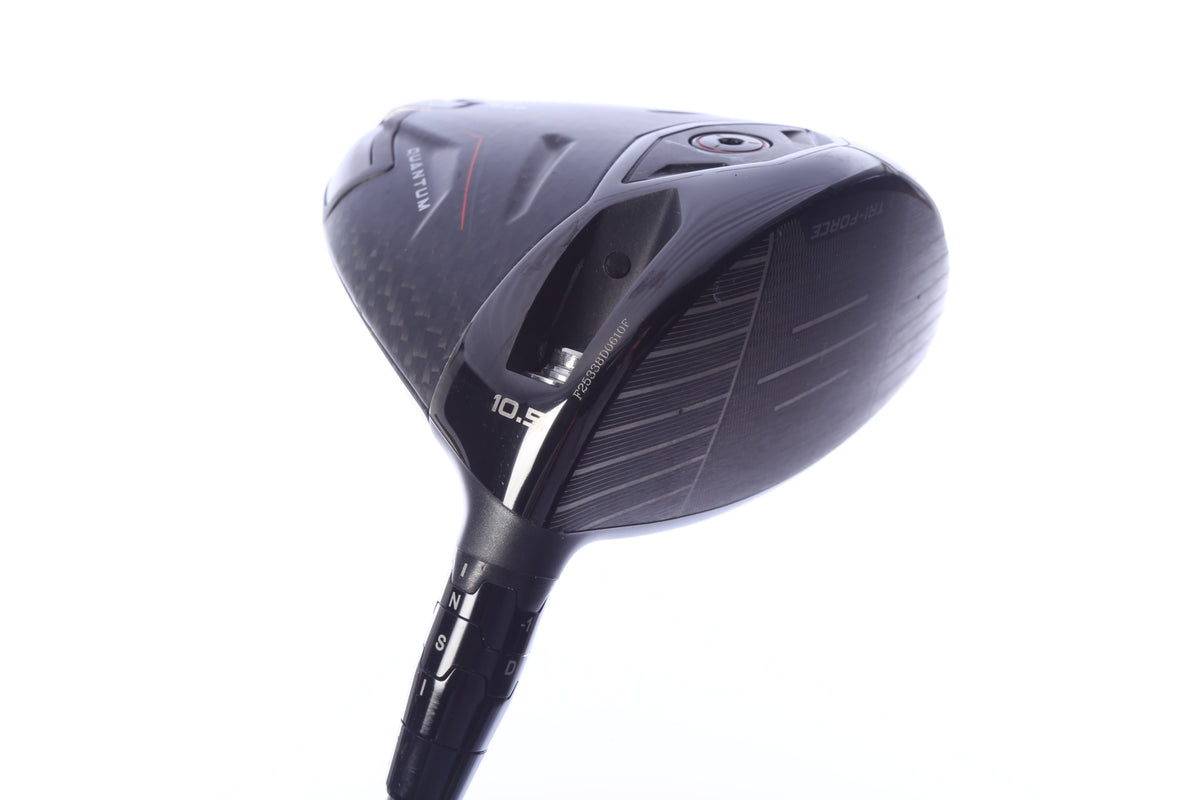 Used Callaway Quantum Triple Diamond Max Driver - 10.5 Degrees - Regular Flex Project X Denali Frost Silver - Right-Handed