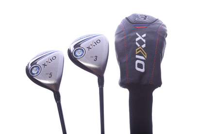 Used XXIO 9 Wood Set - Right-Handed - 3W, 5W - Soft Regular Flex