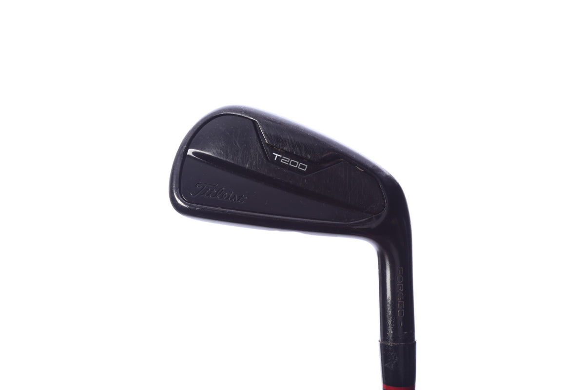 Used Titleist T200 Black Single 7-Iron - Right-Handed - Stiff Flex