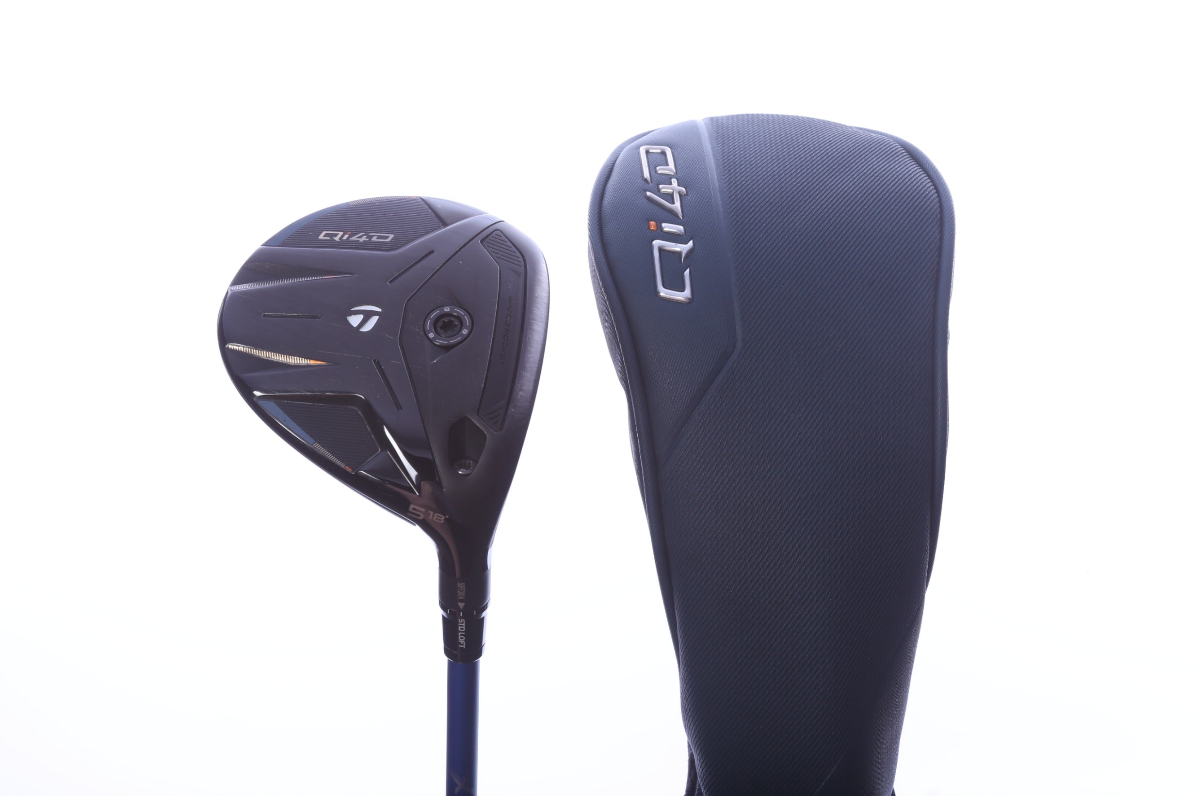 Used TaylorMade Qi4D 5-Wood - Right-Handed - 18 Degrees - Stiff Flex