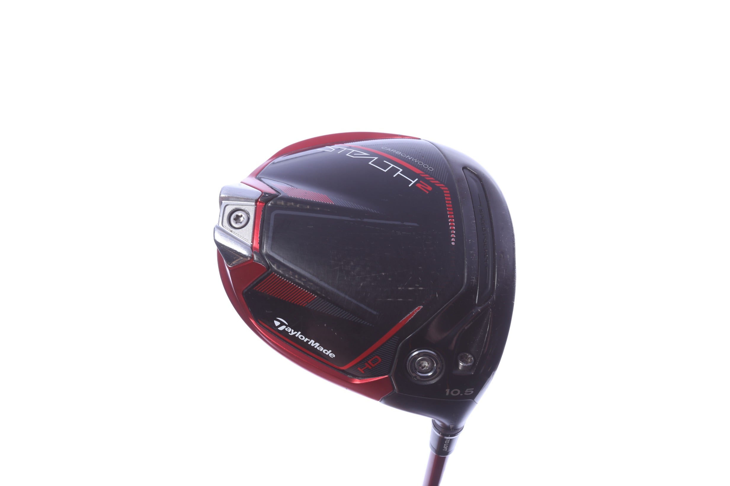Used TaylorMade STEALTH HD Driver - 10.5 Degrees - Regular Flex Fujikura Speeder NX Red - Right-Handed