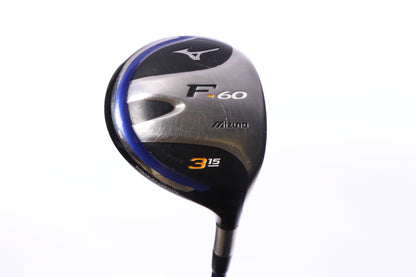 Used Mizuno F-60 3-Wood - Right-Handed - 15 Degrees - Stiff Flex-Next Round