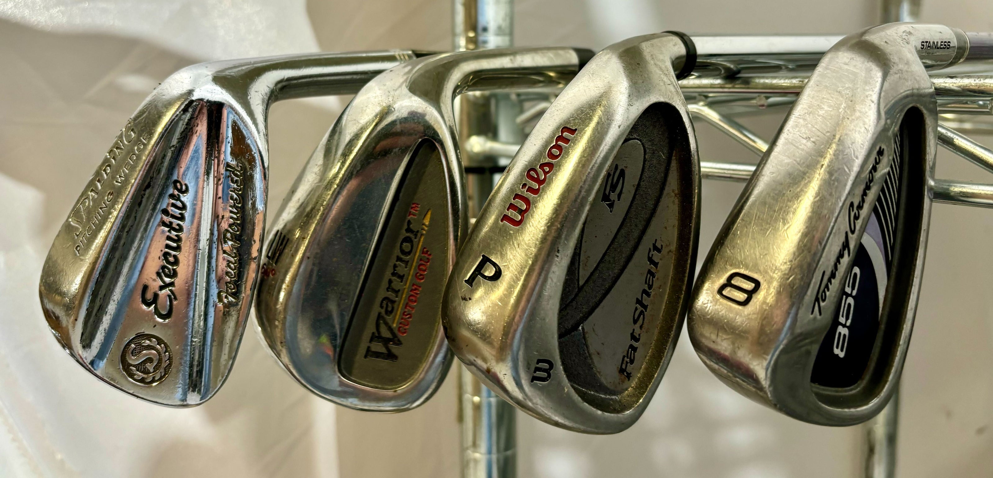 Wholesale Lot of 50 Golf Clubs - Assorted Irons and Wedges-Next Round