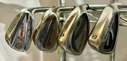 Wholesale Lot of 50 Golf Clubs - Assorted Irons and Wedges-Next Round