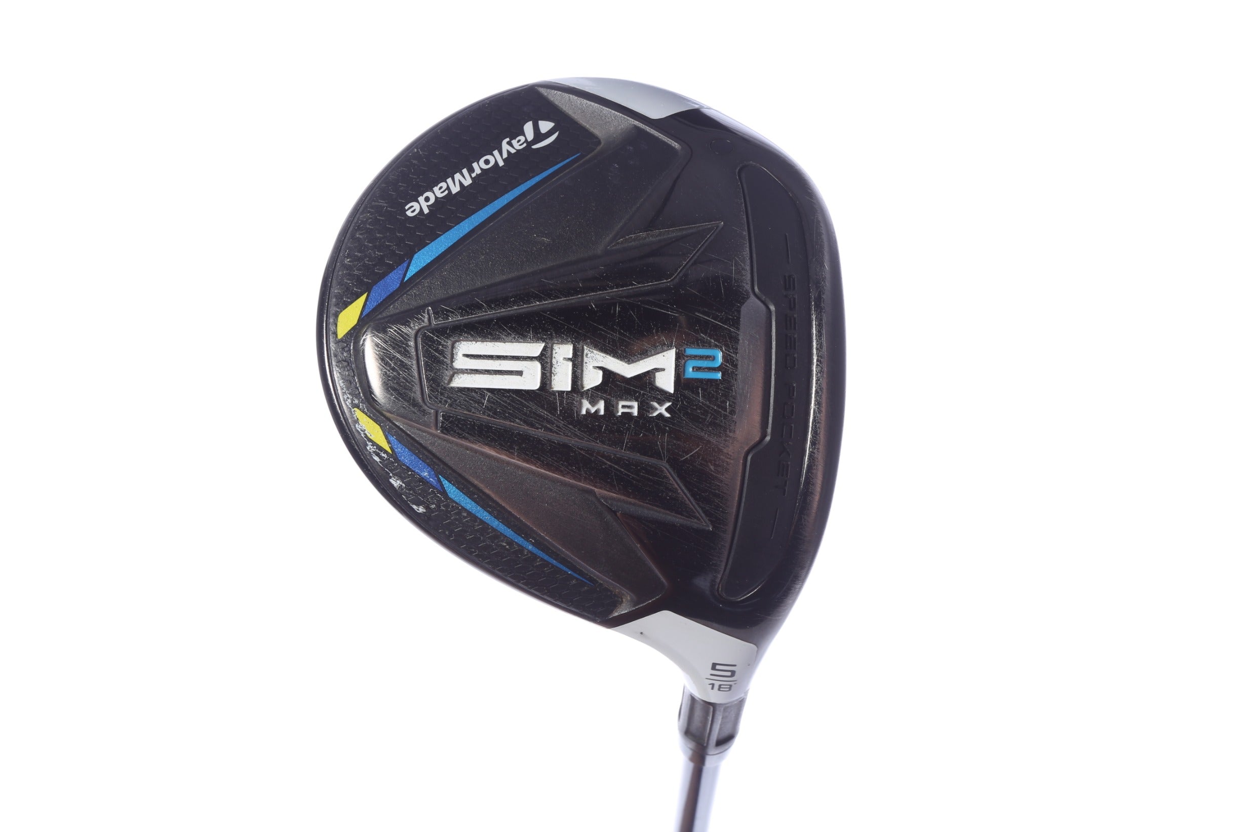 Used TaylorMade SIM2 MAX 5-Wood - Right-Handed - 18 Degrees - Regular Flex