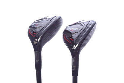 Used TaylorMade STEALTH 2 HD Rescue Hybrid Set - Right-Handed - 3H, 4H - Seniors Flex