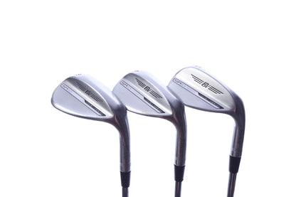 Used Titleist Vokey SM10 Tour Chrome Wedge Set - Right-Handed - 50*, 54*, 58* - Wedge Flex