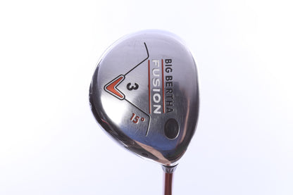 Used Callaway Big Bertha Fusion 3-Wood - Right-Handed - 15 Degrees - Regular Flex-Next Round