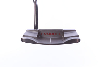 Used Evnroll ER2 MidBlade White TourTac Putter - Right-Handed - 33 in - Blade-Next Round