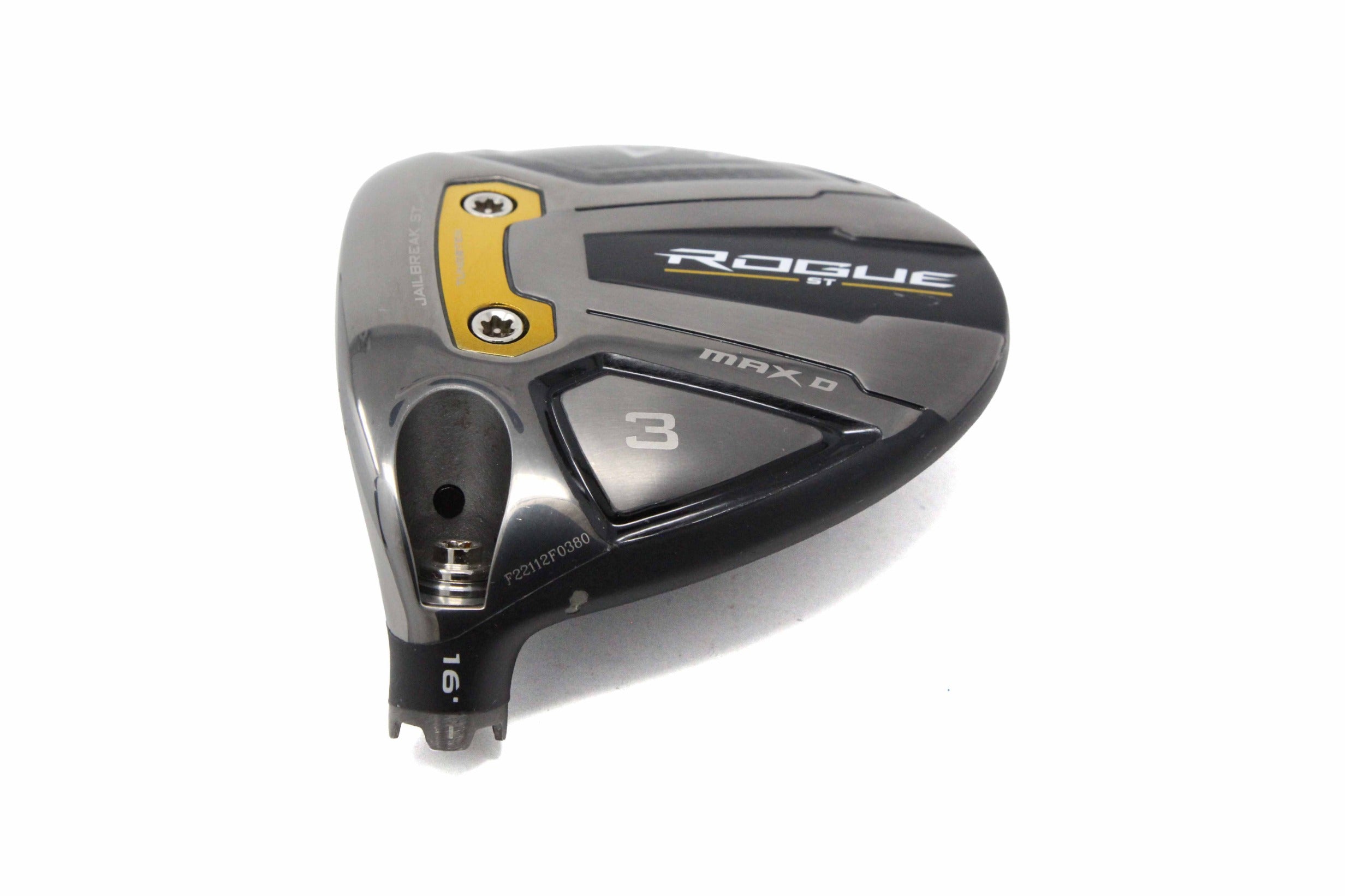 Used Callaway Rogue ST Max Draw 3-Wood - HEAD ONLY - Left-Handed - 16 Degrees-Next Round