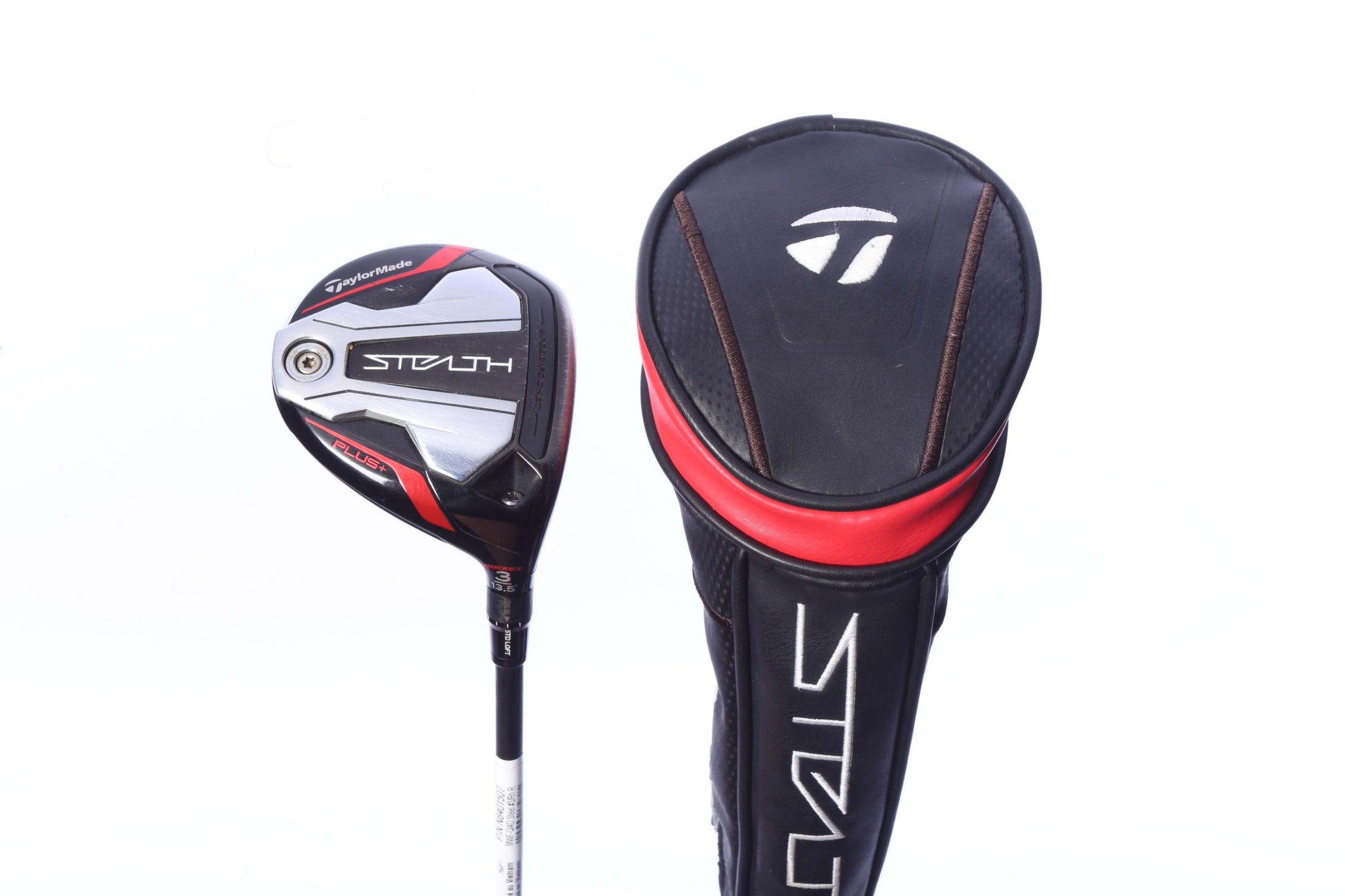Used TaylorMade STEALTH PLUS 3-Wood - Right-Handed - 13.5 Degrees - Stiff Flex