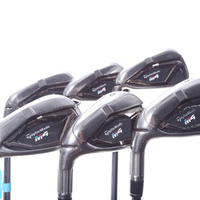 Used TaylorMade M4 2021 Iron Set - Left-Handed - 5-PW - Stiff Flex-Next Round