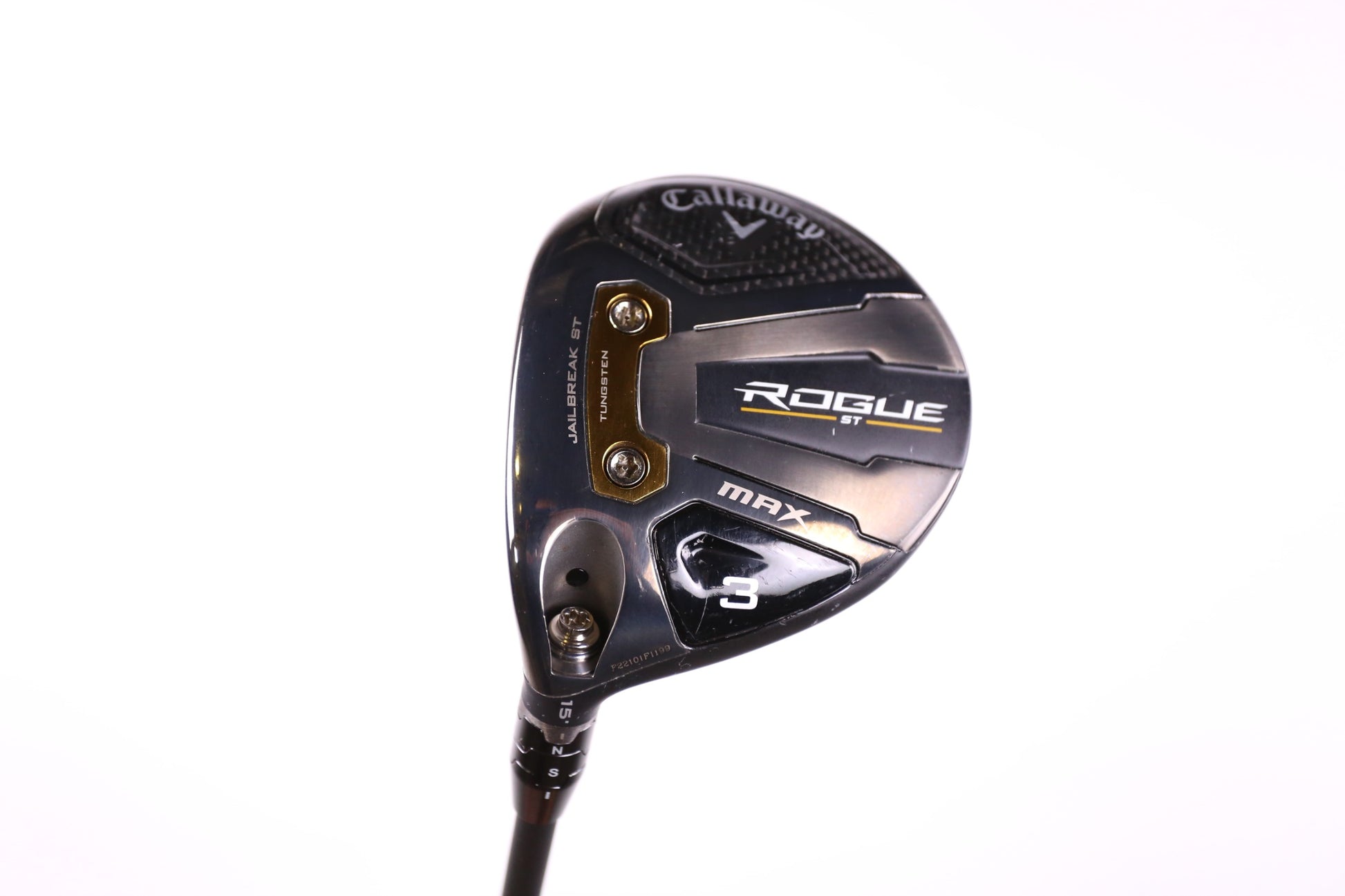 Used Callaway Rogue ST MAX 3-Wood - Left-Handed - 15 Degrees - Regular Flex-Next Round