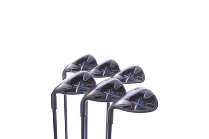 Used Callaway X-22 Iron Set - Left-Handed - 5-PW, - Uniflex Flex