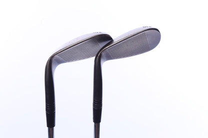 Used TaylorMade Milled Grind 2 Black Wedge Set - Right-Handed - 52*, 56* - Stiff Flex