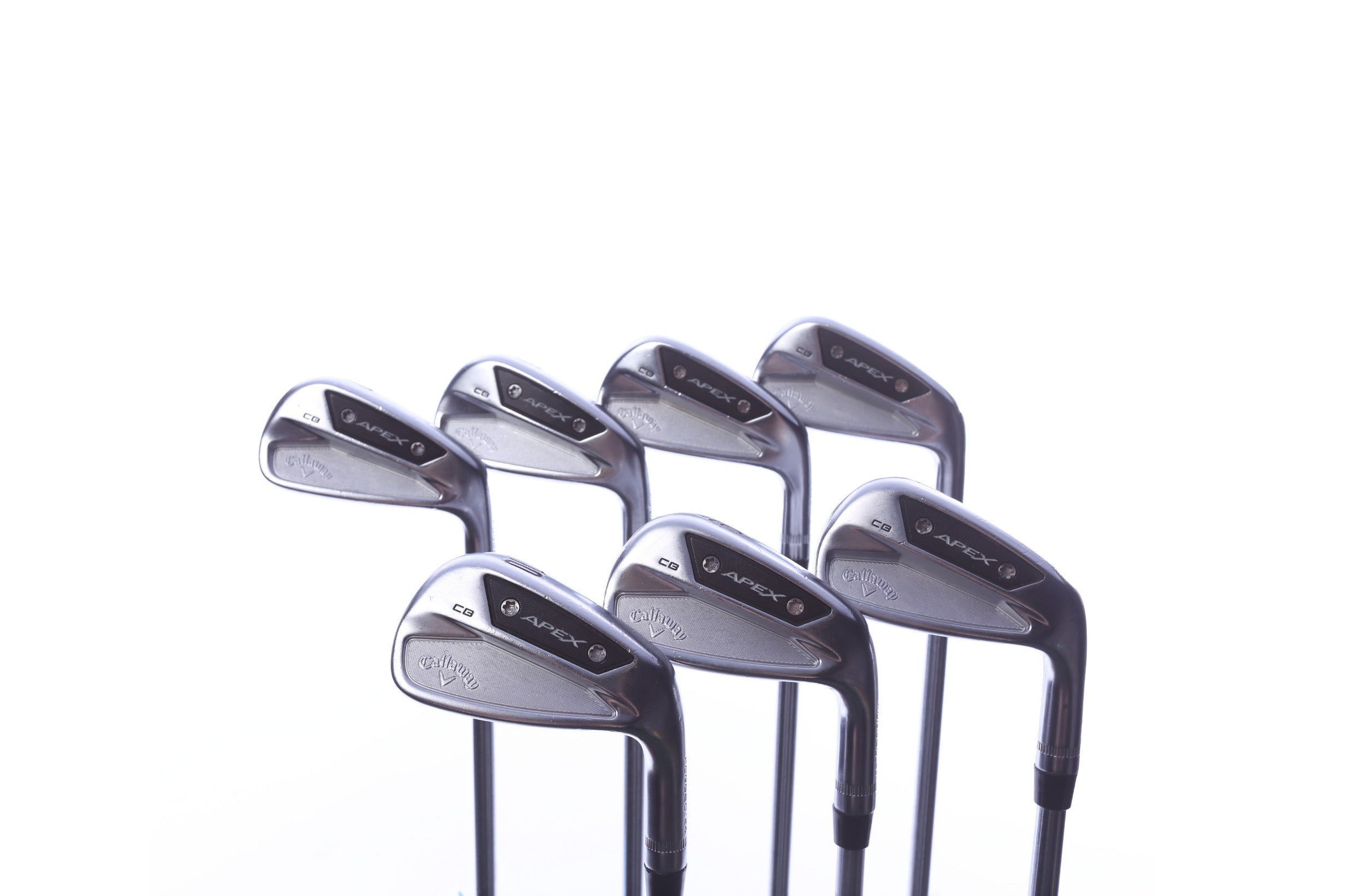Used Callaway Apex CB 24 Iron Set - Right-Handed - 4-10 (PW) - Stiff Flex
