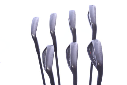 Used Cobra KING Black Forged Tec Iron Set - Right-Handed - 4-PW - Extra Stiff Flex-Next Round