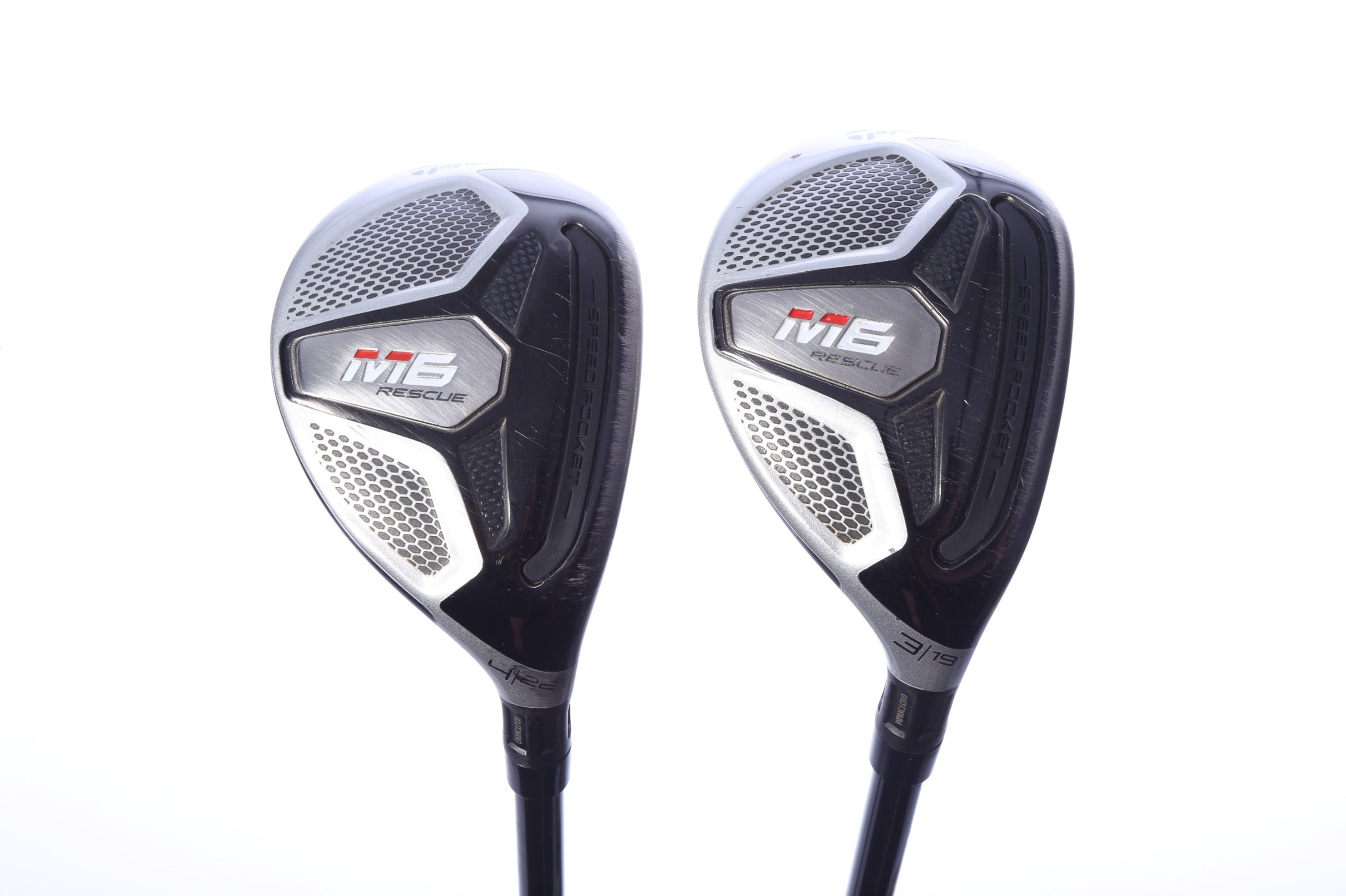 Used TaylorMade M6 Hybrid Set - Right-Handed - 3H, 4H - Regular Flex