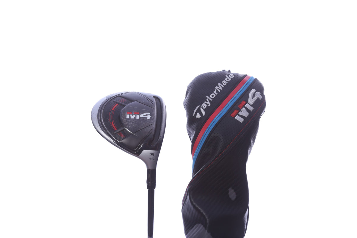 Used TaylorMade M4 3-Wood - Right-Handed - 15 Degrees - Regular Flex-Next Round