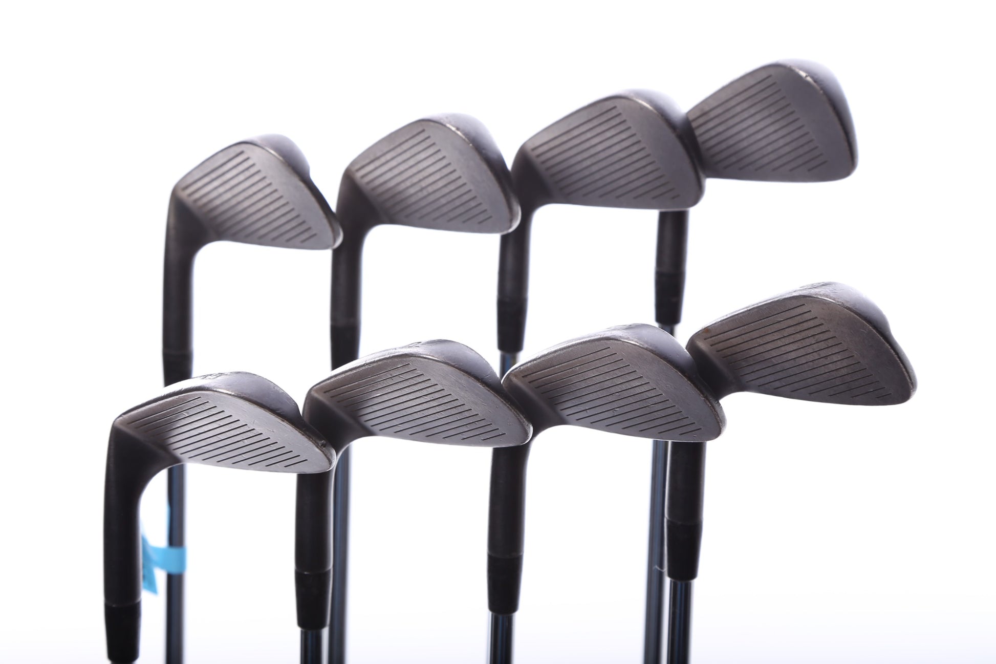 Used Cobra King Forged CB/MB Combo DMB Black Iron Set - Right-Handed - 4-PW, GW - Regular Flex-Next Round