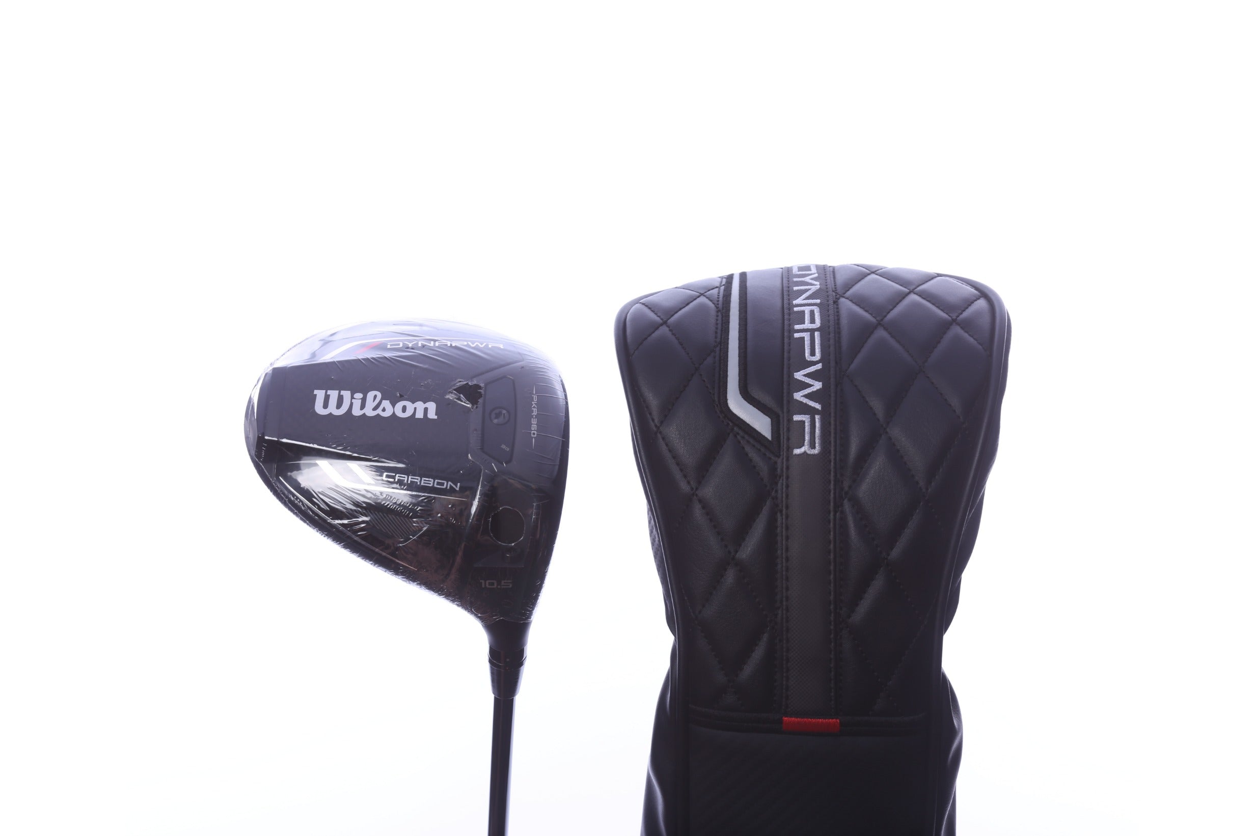 Wilson 2025 DYNAPWR Carbon Driver - 10.5 Degrees - Stiff Flex LA Golf Gold Series - Right-Handed