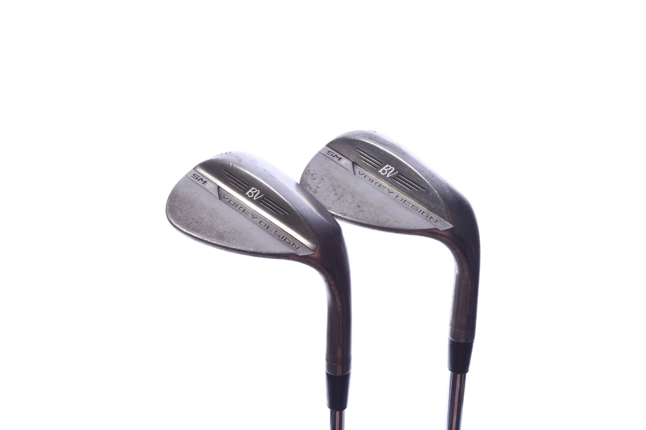 Used Titleist Vokey SM8 Raw Wedge Set - Right-Handed - 54*, 58* - Stiff Flex