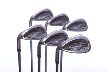 Used Callaway Steelhead XR Iron Set - Left-Handed - 5-PW - Regular Flex