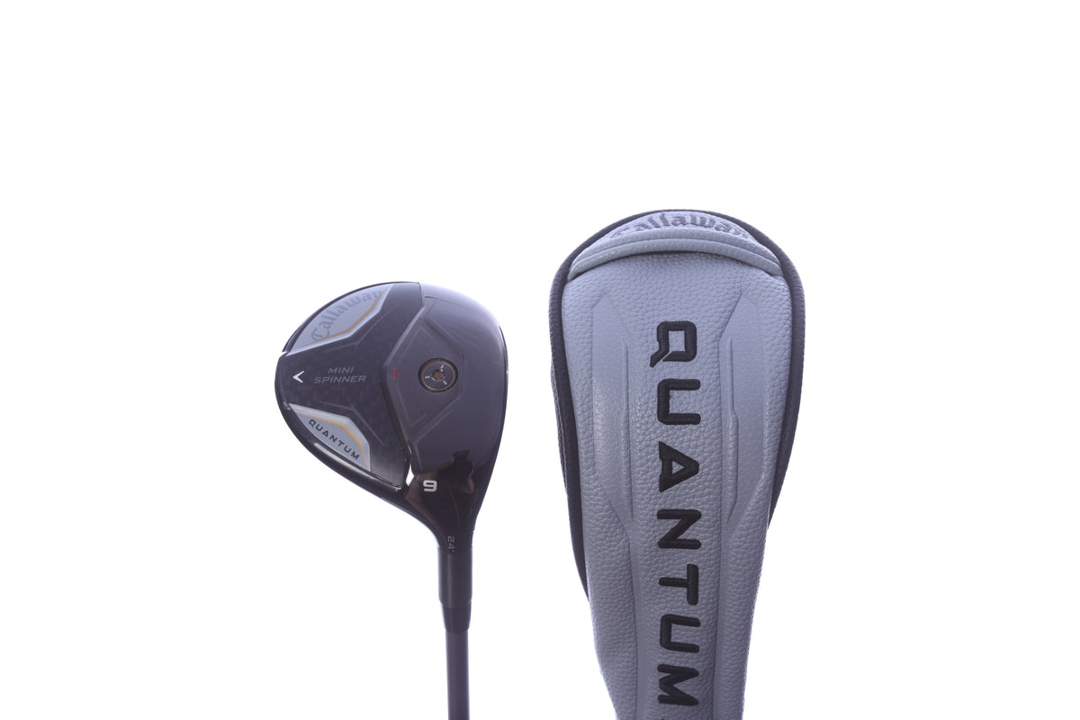 Used Callaway Quantum Mini Spinner 9-Wood - Right-Handed - 24 Degrees - Regular Flex
