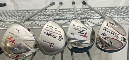 Wholesale Lot of 25 Golf Clubs - Assorted Fairway Woods