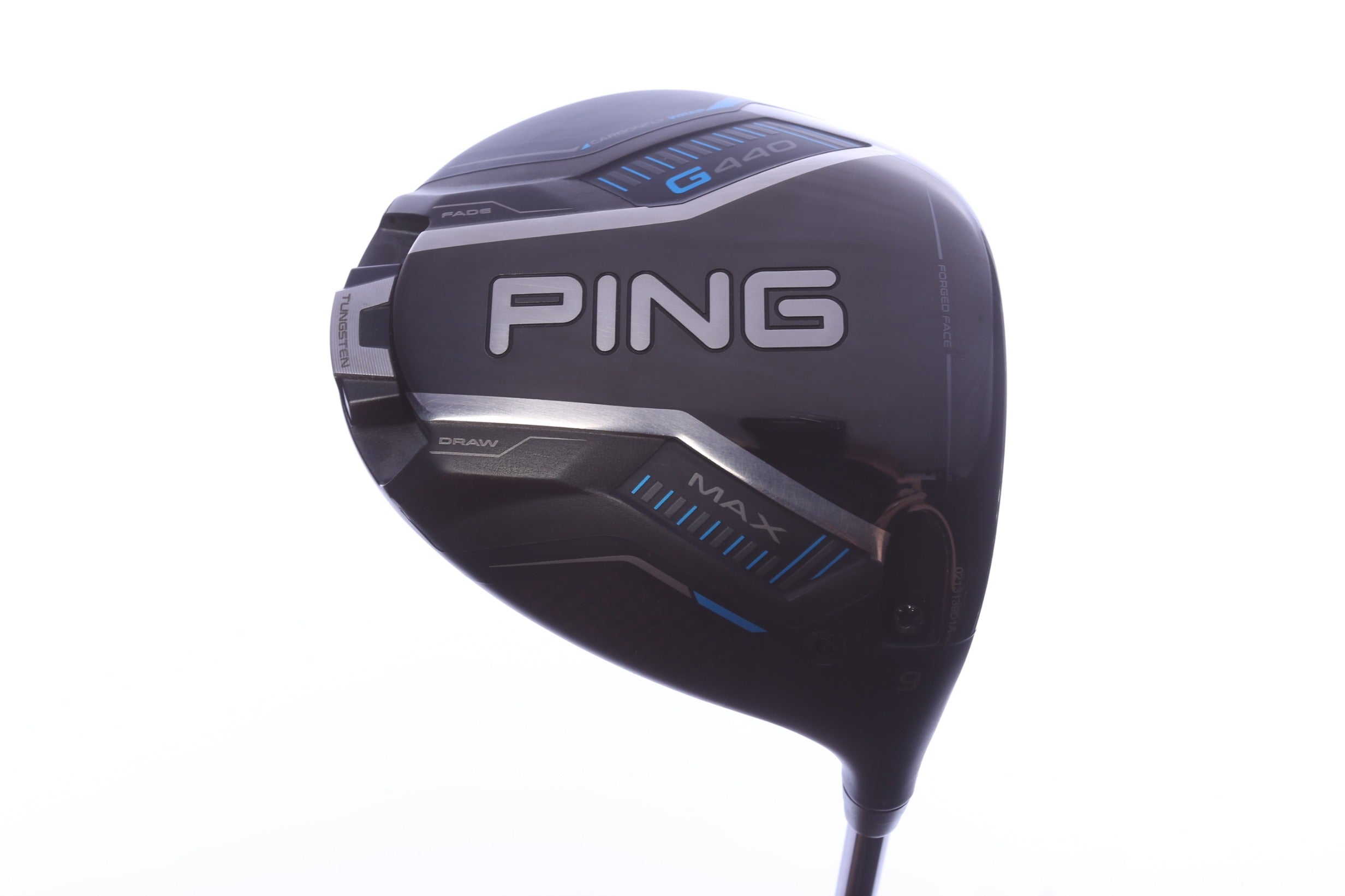 Used Ping G440 MAX Driver - 9 Degrees - Stiff Flex Ping Tour 2.0 Black - Right-Handed