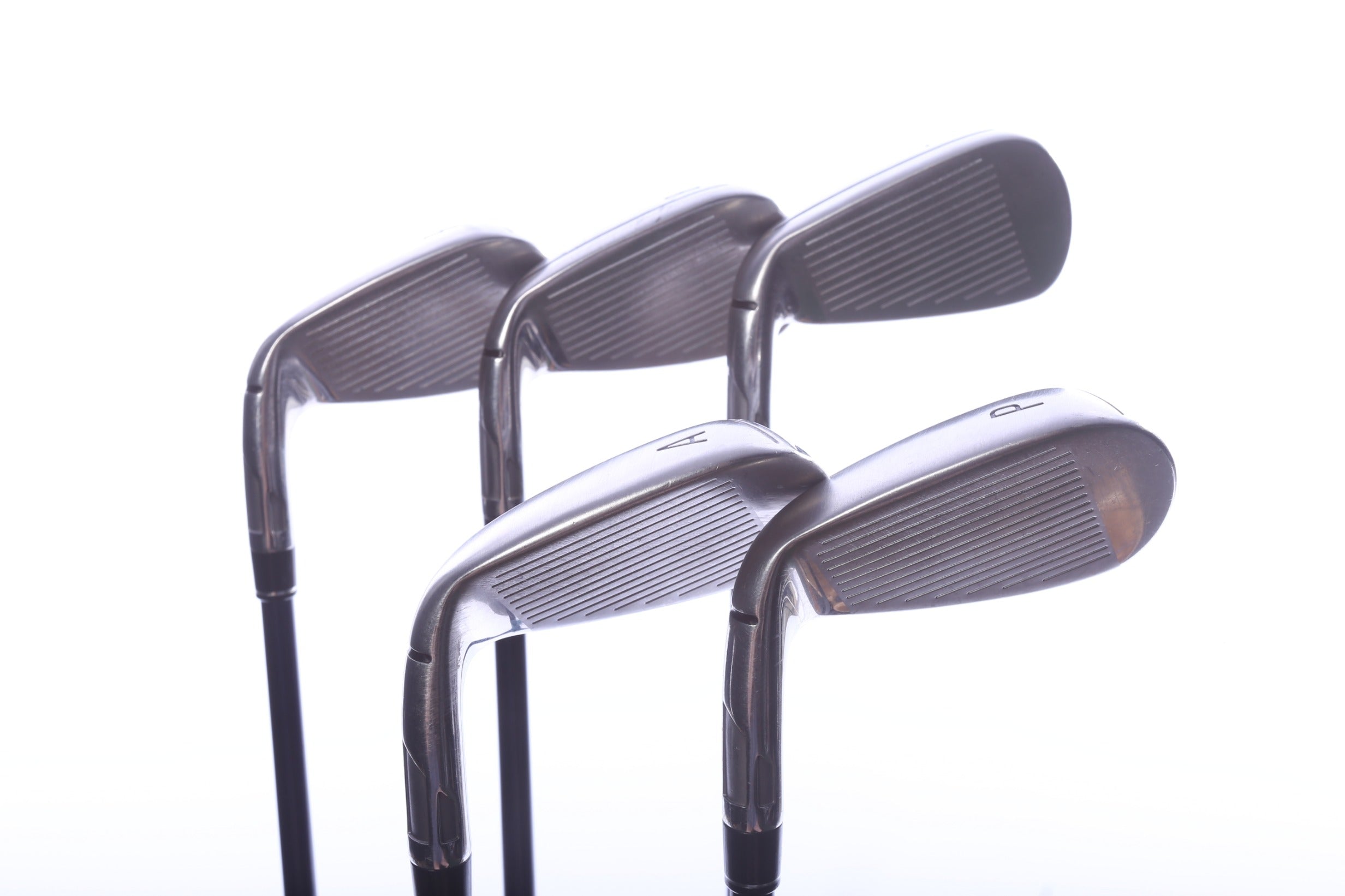 Used TaylorMade SIM MAX OS Iron Set - Right-Handed - 7-PW, AW - Seniors Flex