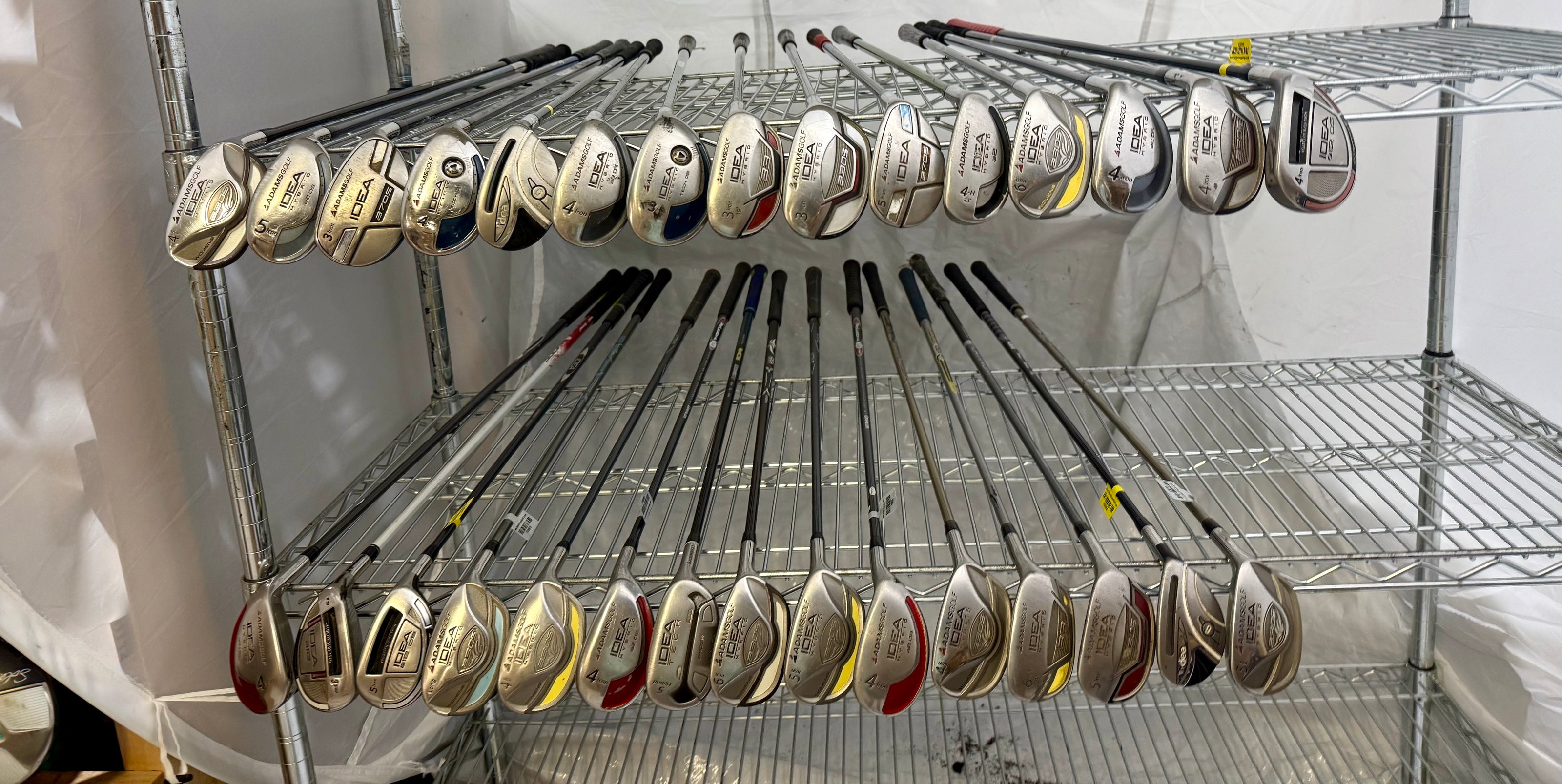 Wholesale Lot of 30 Golf Clubs - Adams Hybrids-Next Round