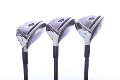 Used TaylorMade RocketBallz Hybrid Set - Right-Handed - 3H, 4H, 5H - Regular Flex
