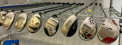 Wholesale Lot of 30 Golf Clubs - Assorted Hybrids-Next Round