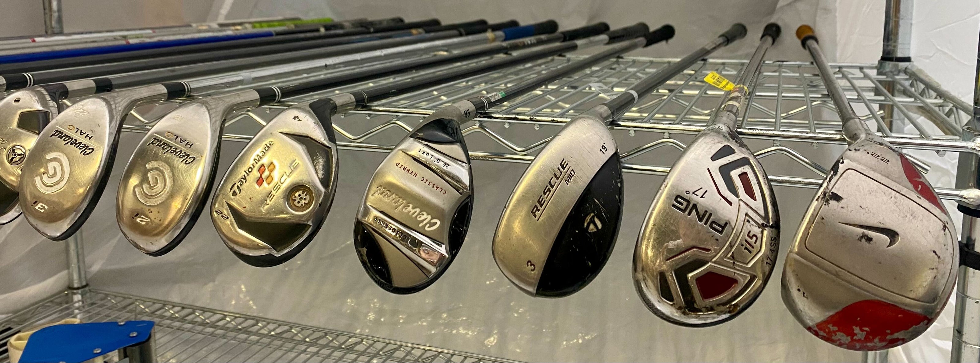 Wholesale Lot of 30 Golf Clubs - Assorted Hybrids-Next Round