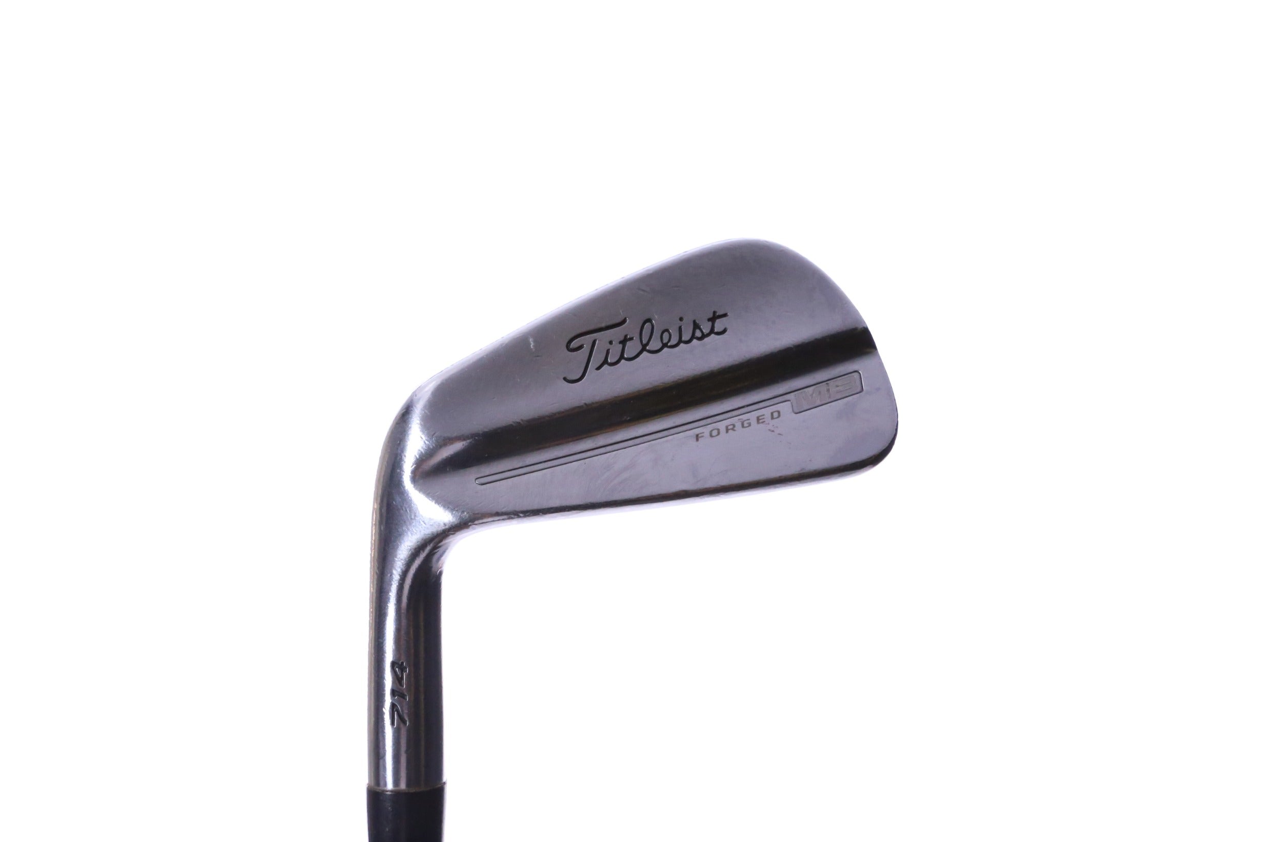 Used Titleist MB 714 Forged Single 7-Iron - Left-Handed - Extra Stiff Flex-Next Round