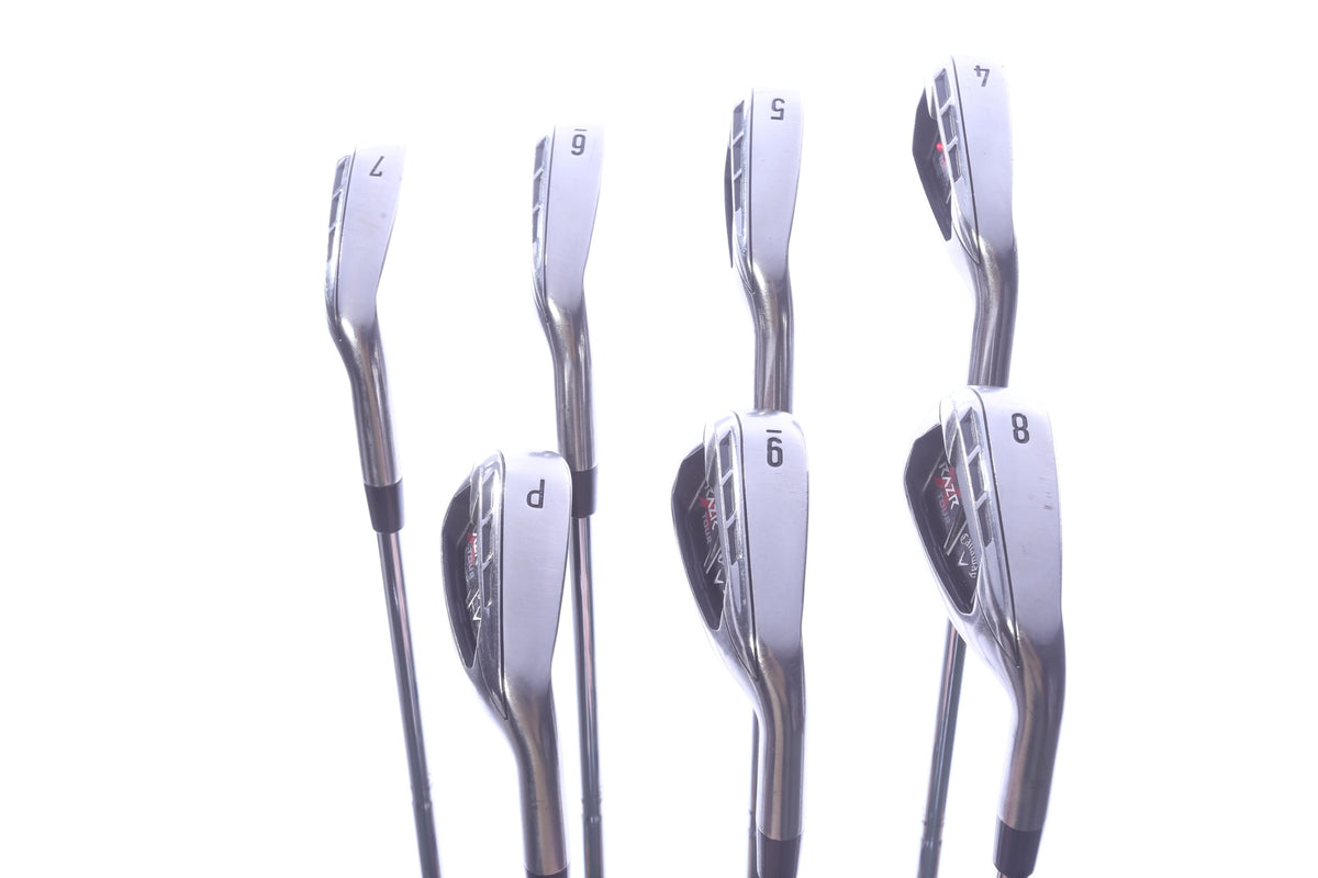 Used Callaway RAZR X Tour Iron Set - Right-Handed - 4-PW - Stiff Flex