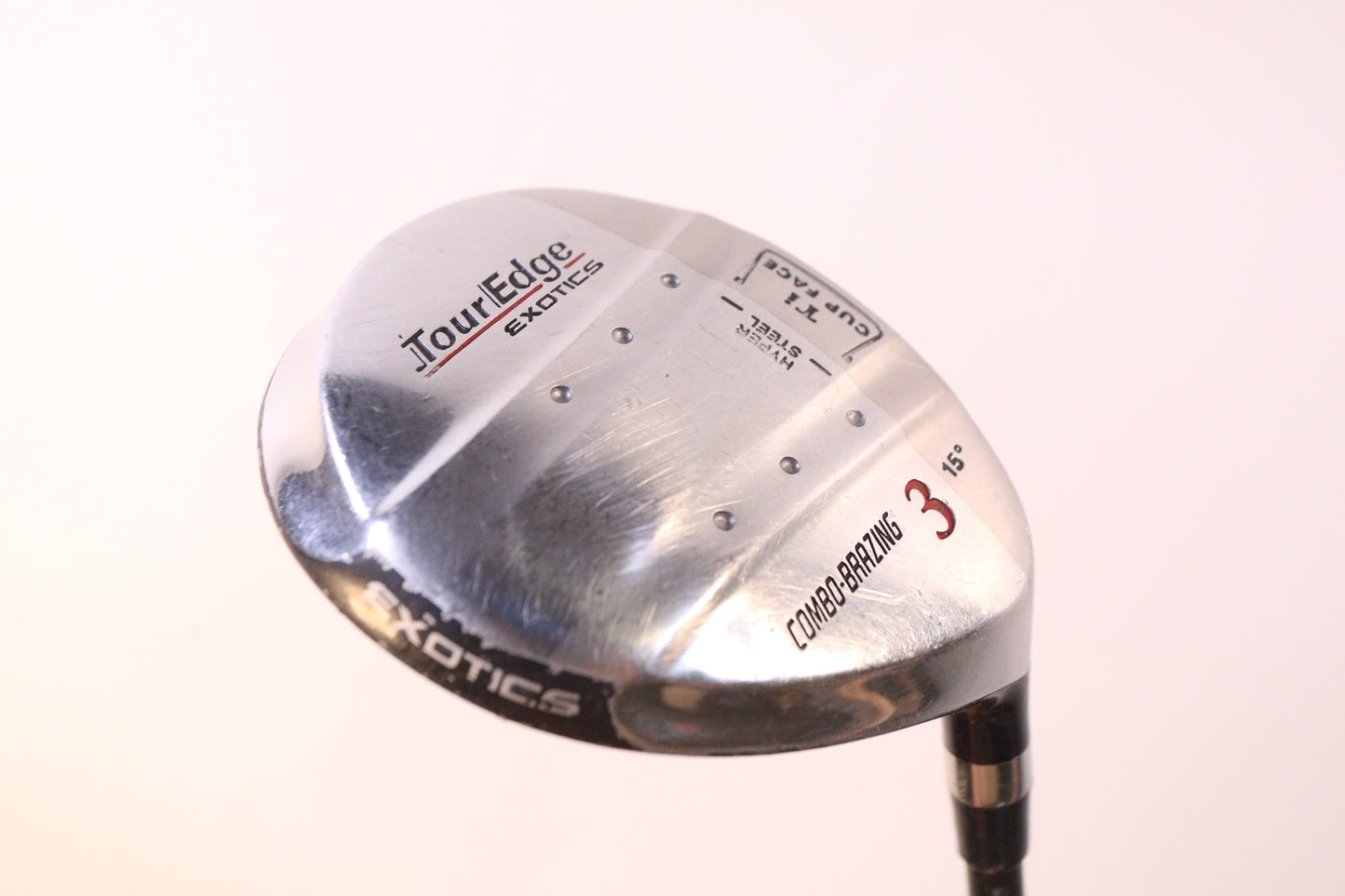 Used Tour Edge EXOTICS COMBO BRAZING 3-Wood - Right-Handed - 15 Degrees - Regular Flex-Next Round