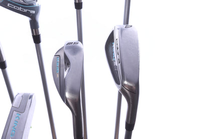 Used Cobra King Junior Kids Set - Right-Handed - Driver, FW, Hybrid, 7, 9, SW, Putter - Junior Flex-Next Round