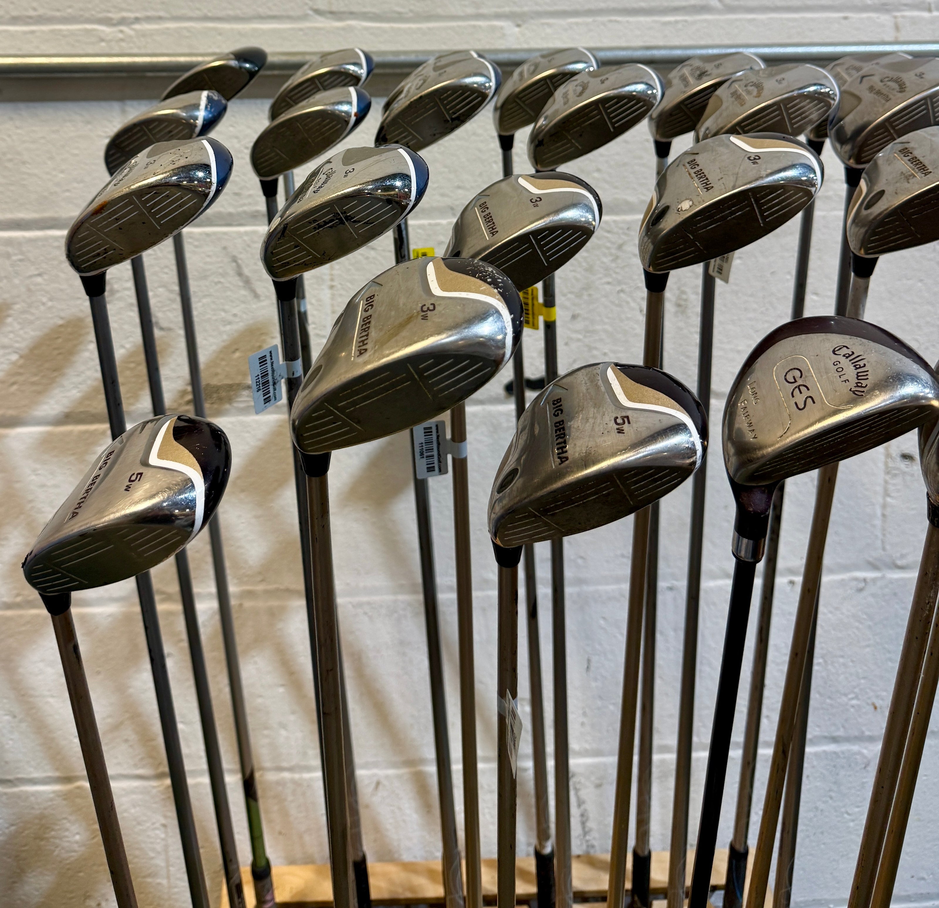 Wholesale Lot of 30 Golf Clubs - Callaway Fairway Woods