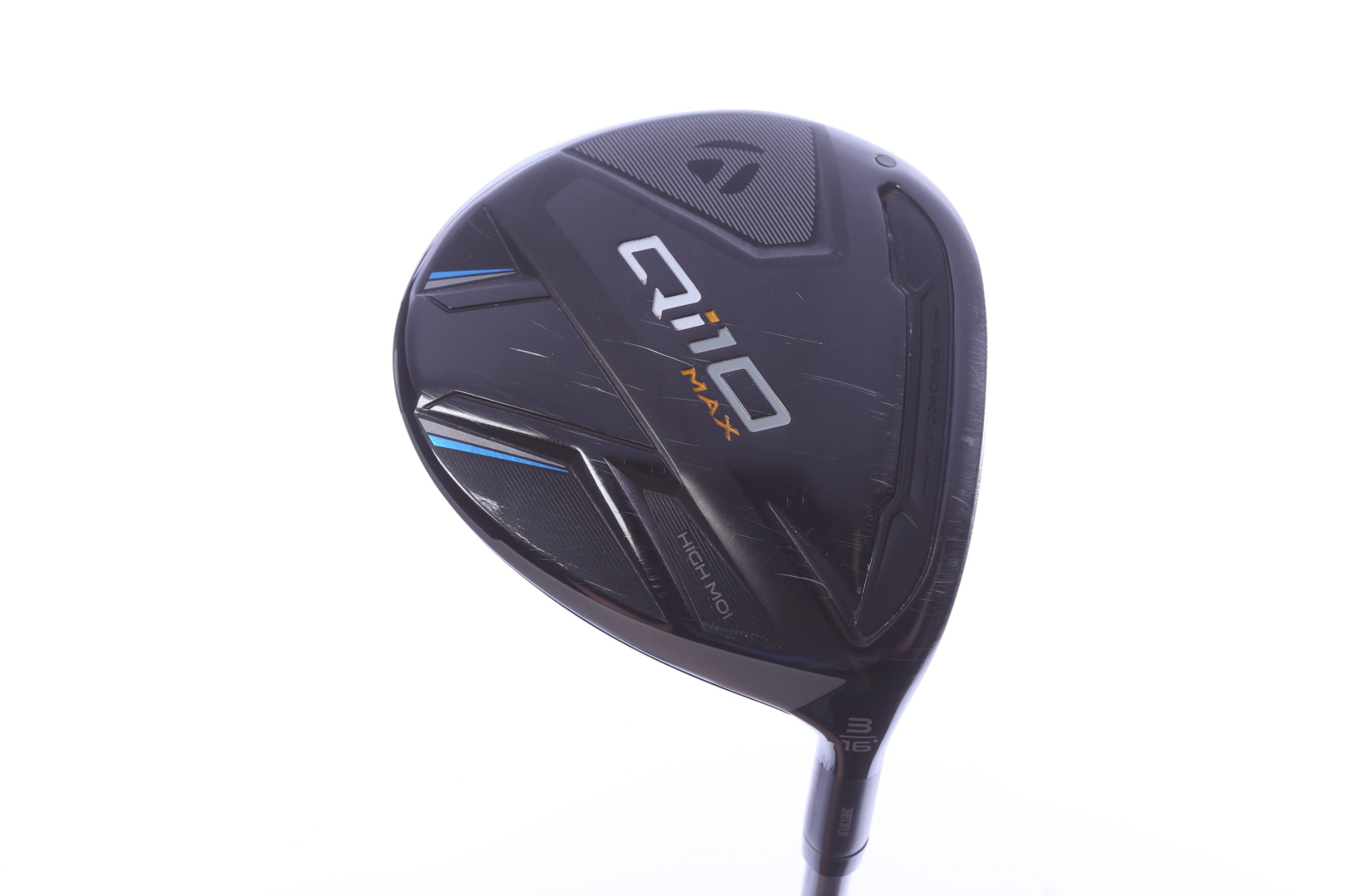 Used TaylorMade Qi10 MAX 3-Wood - Right-Handed - 16 Degrees - Regular Flex