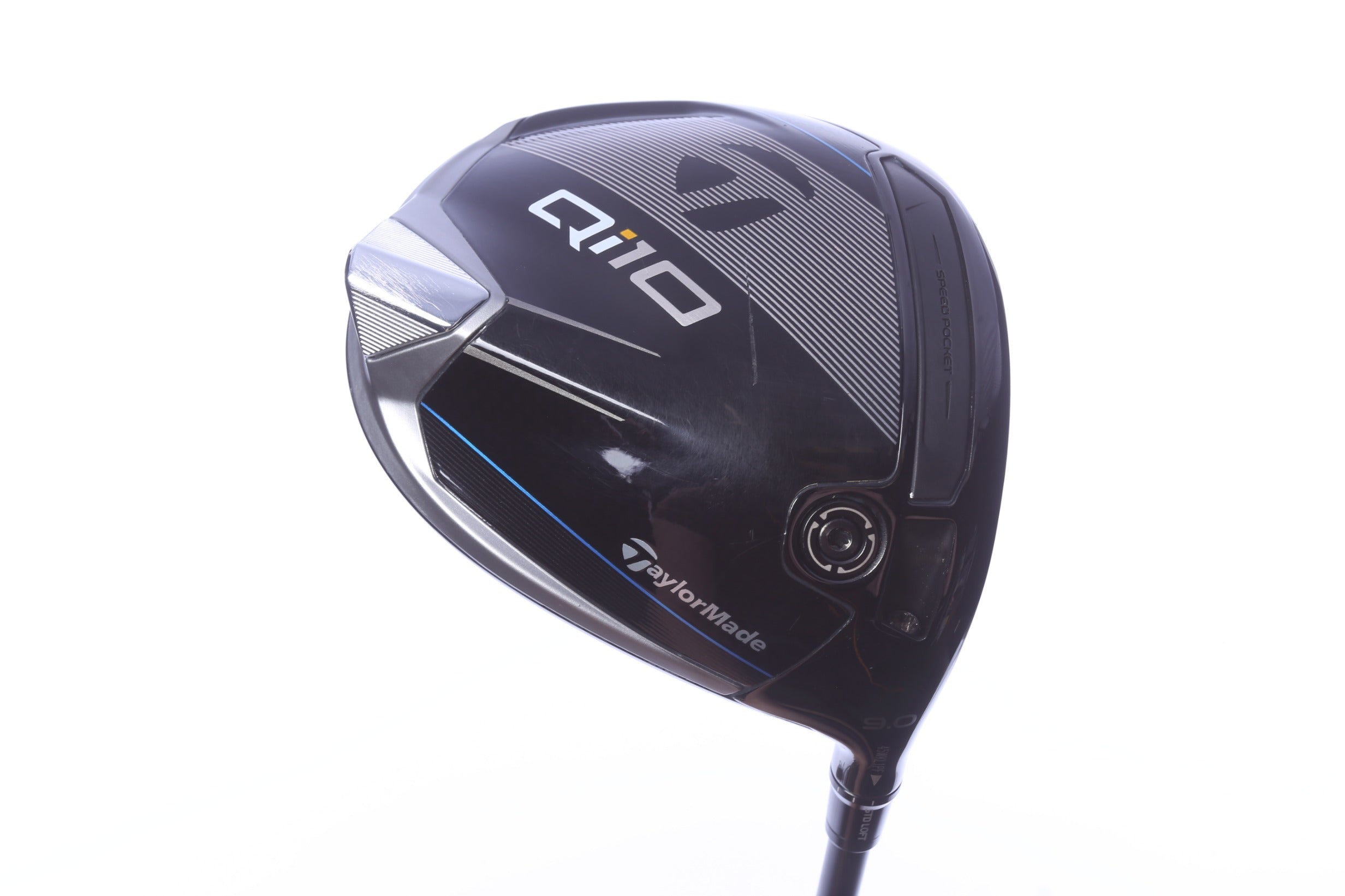 Used TaylorMade Qi10 Driver - 9 Degrees - Stiff Flex Project X HZRDUS - Right-Handed