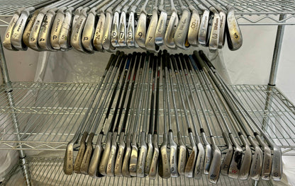 Wholesale Lot of 50 Golf Clubs - Assorted Irons and Wedges-Next Round