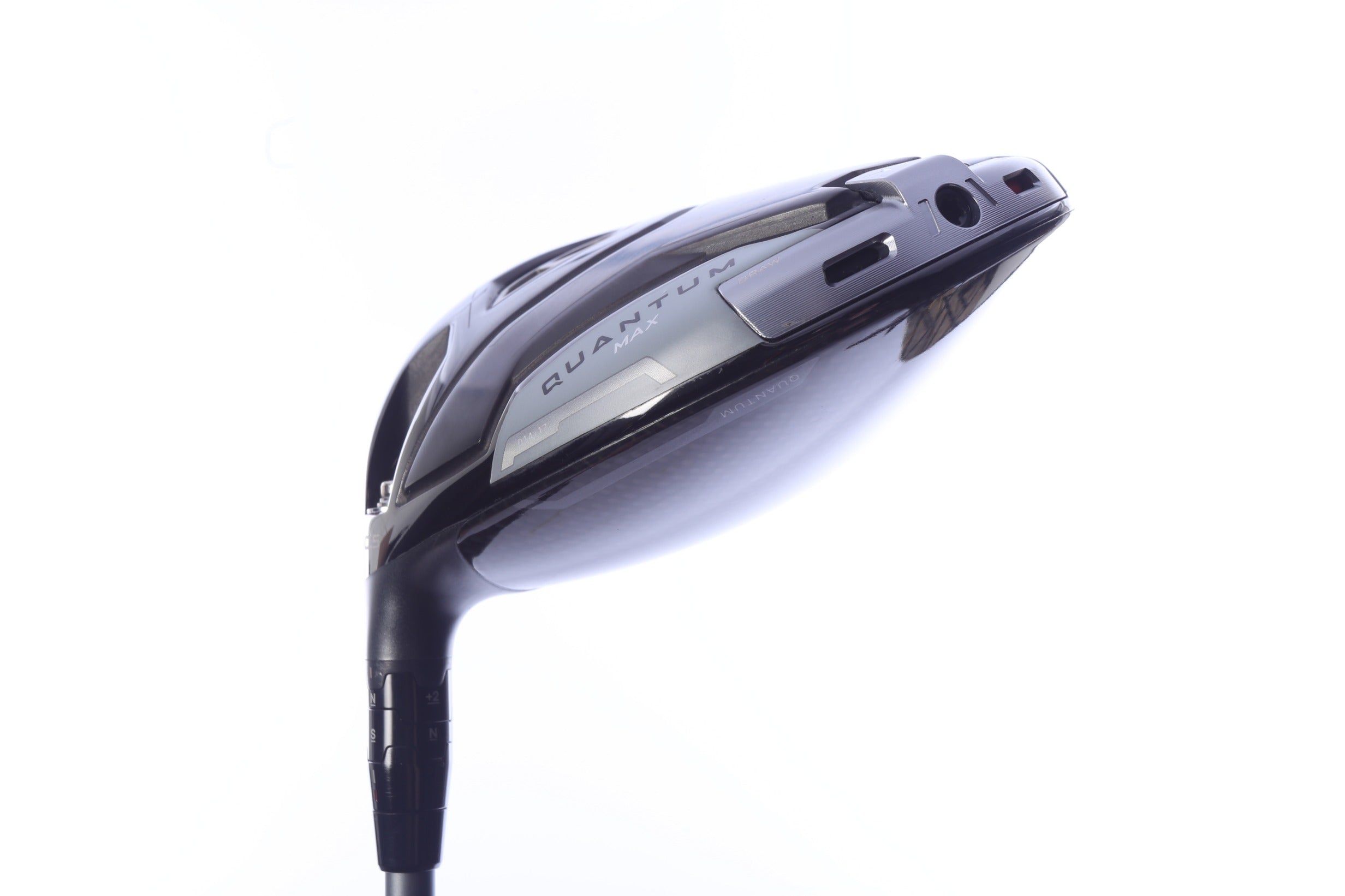 Used Callaway Quantum MAX Driver - 10.5 Degrees - Extra Stiff Flex Project X Denali Frost Silver - Left-Handed
