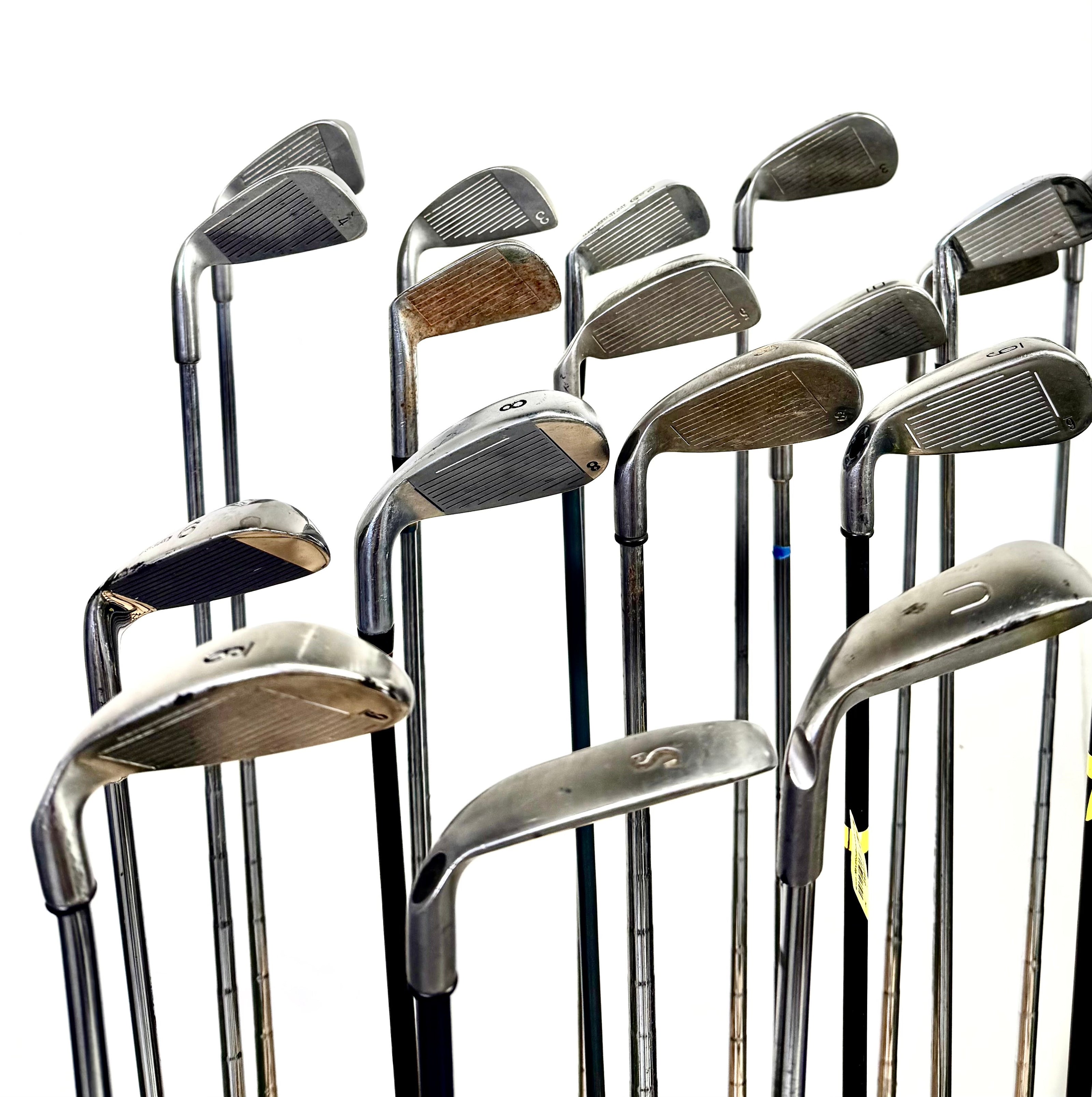 Wholesale Lot of 24 Golf Clubs - Right Handed - Assorted Irons and Wedges-Next Round
