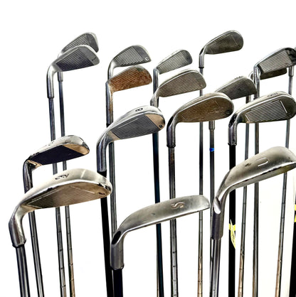 Wholesale Lot of 24 Golf Clubs - Right Handed - Assorted Irons and Wedges-Next Round