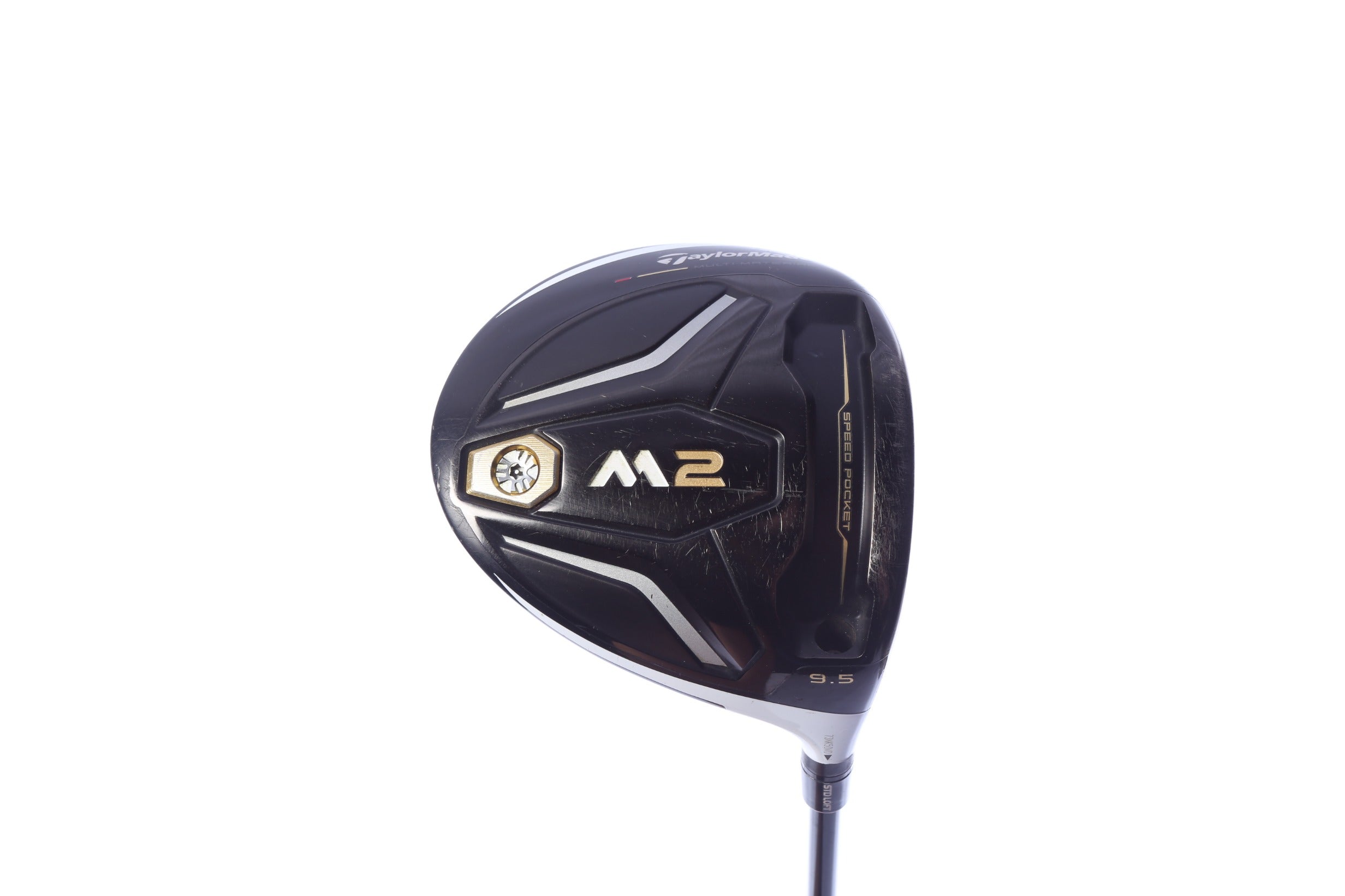 Used TaylorMade M2 2016 Driver - 9.5 Degrees - Stiff Flex Fujikura Pro - Right-Handed